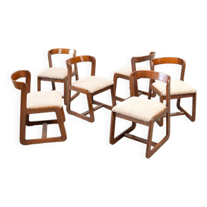 Ensemble de six chaises