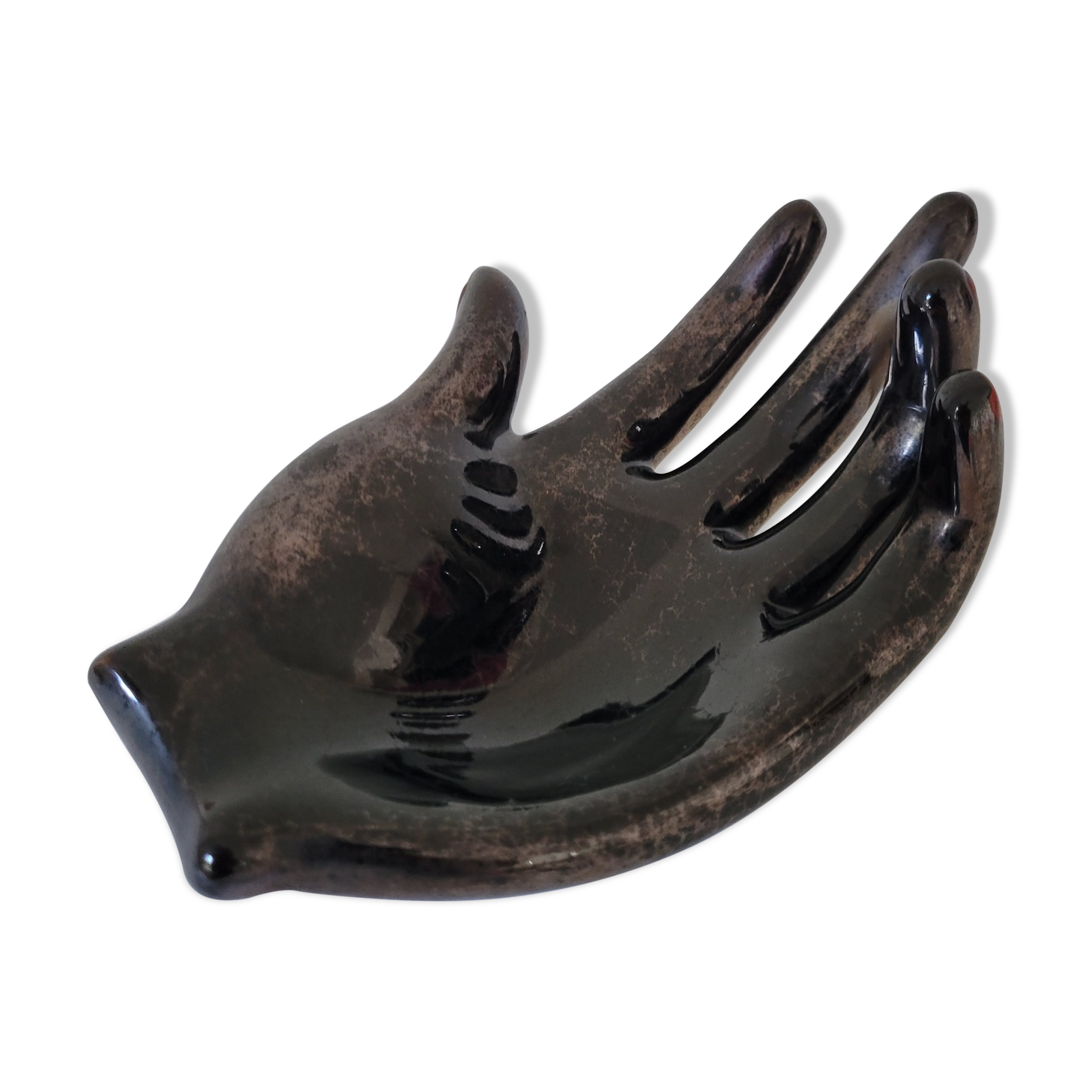 Empty pockets in the shape of a hand