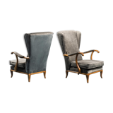 Pair of armchairs 50s vintage modern