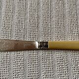 Antique silver-plated butter knife