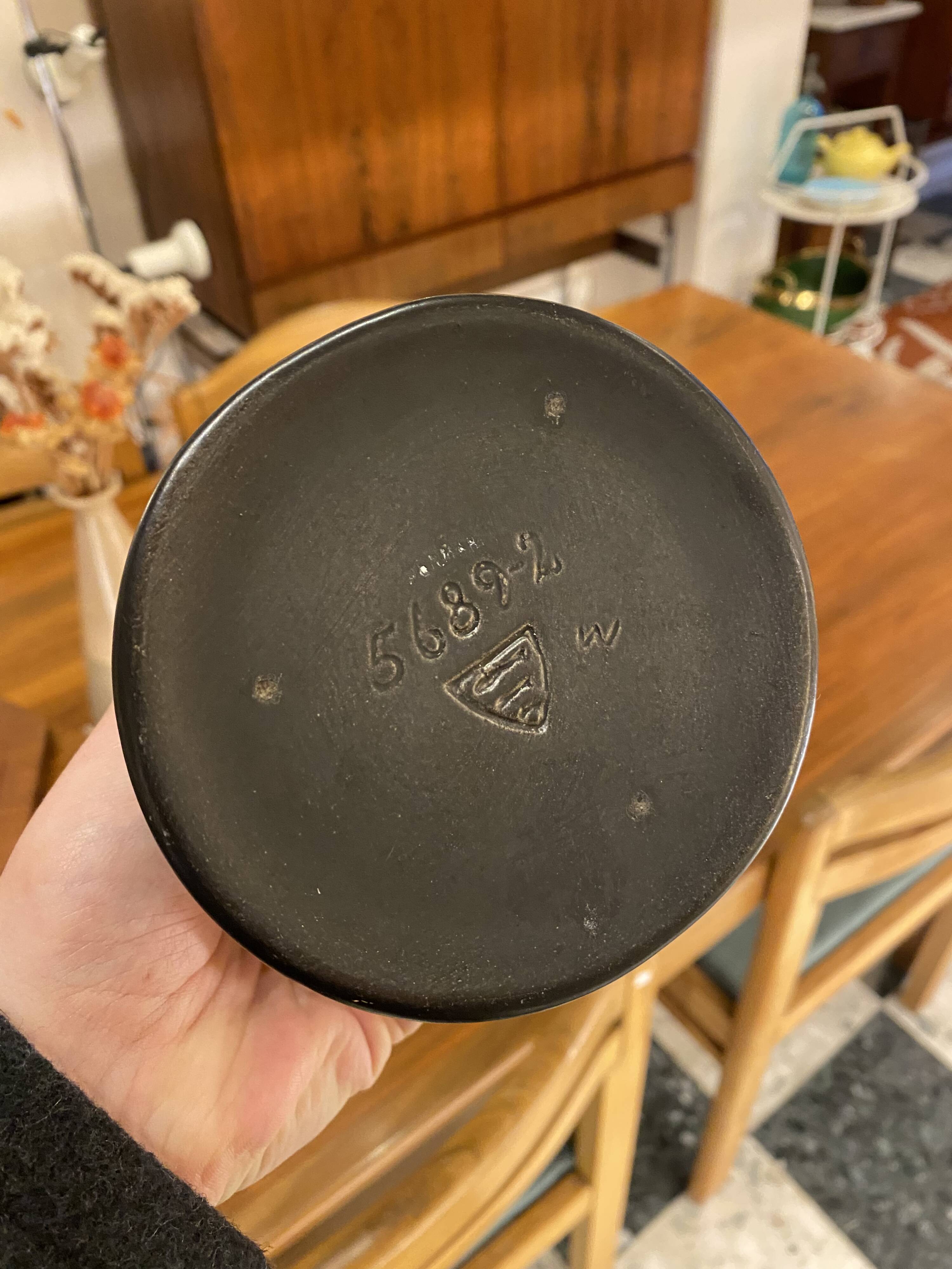 Mid-century ceramic lamp base from West Germany, 1950s