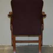Carver office chair in Spencer House leather