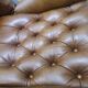 Leather reclining chair