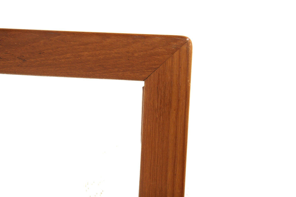 Scandinavian teak mirror, 122x38cm, Sweden, 1960