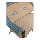 Rattan bench