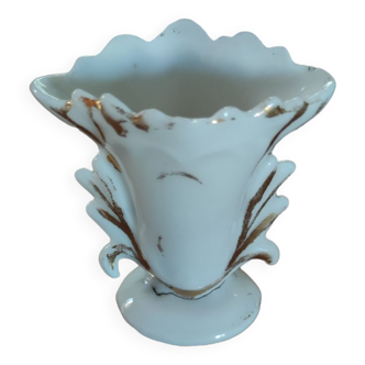 Small wedding vase porcelain of Paris