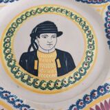 Henriot Quimper Breton Plate