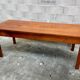 Mahogany farmhouse table 1950