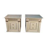 Modern bedside pair