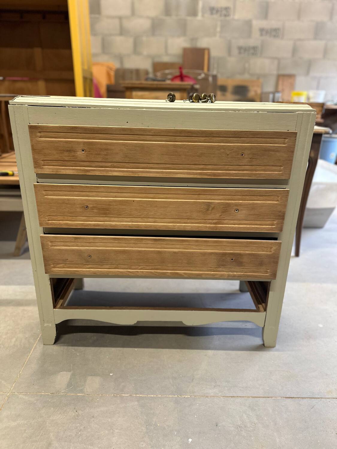 Old dresser revamped