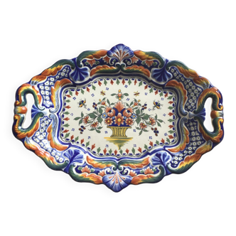 Rouen earthenware dish