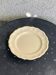Compotier, earthenware from Longchamp France, enameled ceramic, slip, ecru, old