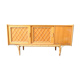 Beautiful pine and rattan sideboard from the 1960s