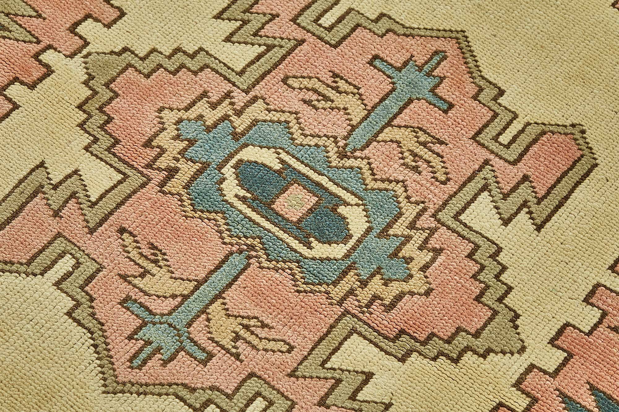Turkish Vintage Anatolian Rug 95 cm x 105 cm