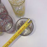 Lot de 5 verres ancien