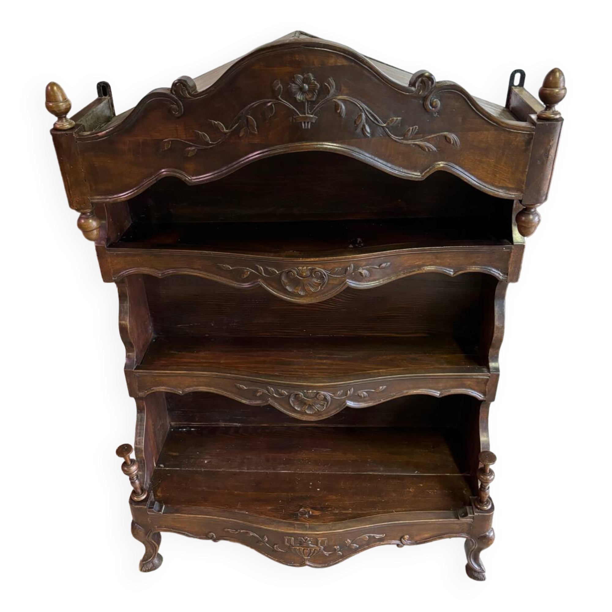 Estanier or bibus wall-mounted shelving unit