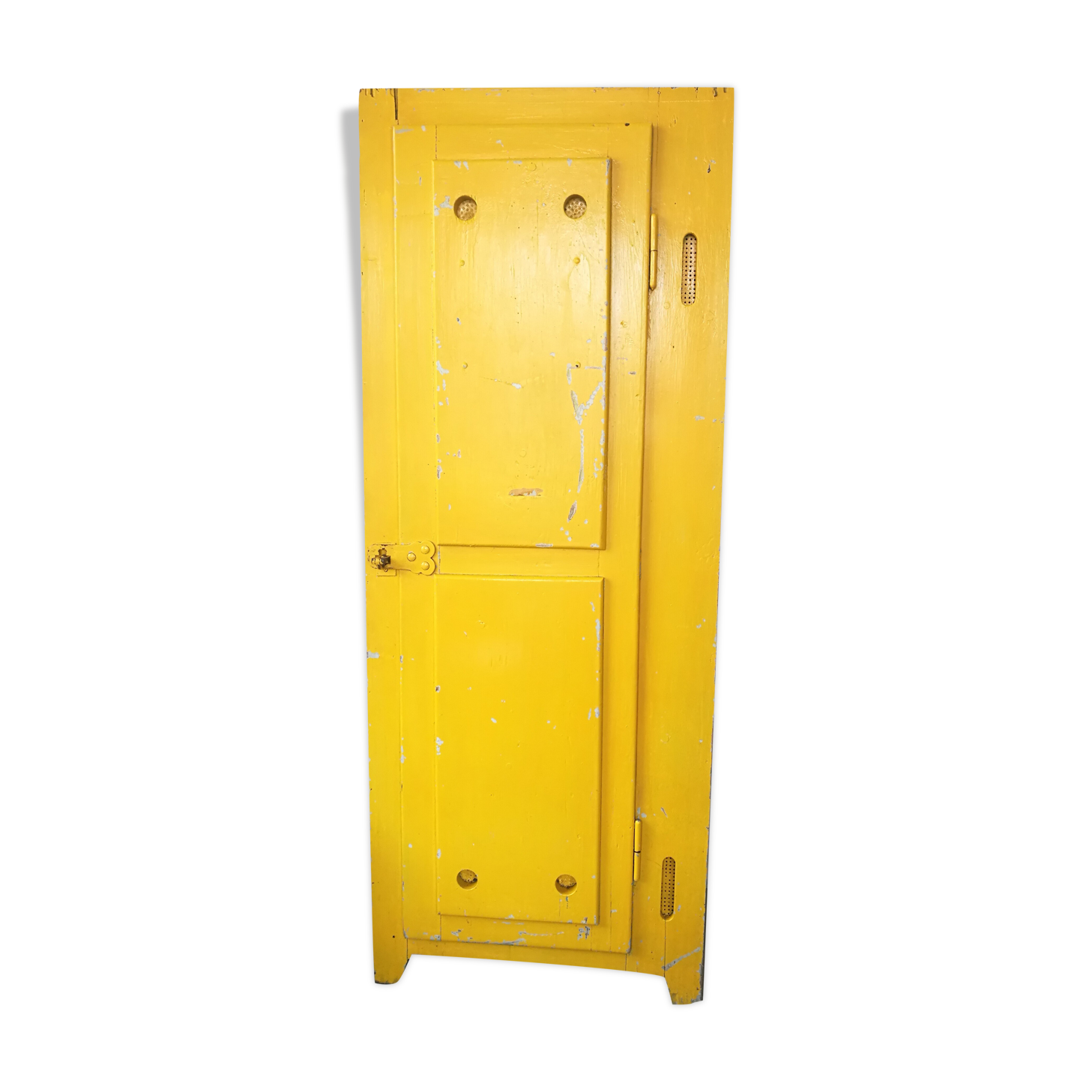 Armoire vestiaire en sapin des années 20