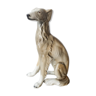Portuguese ceramic dog sculpture, 1970s