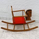 Cheval à bascule années 80