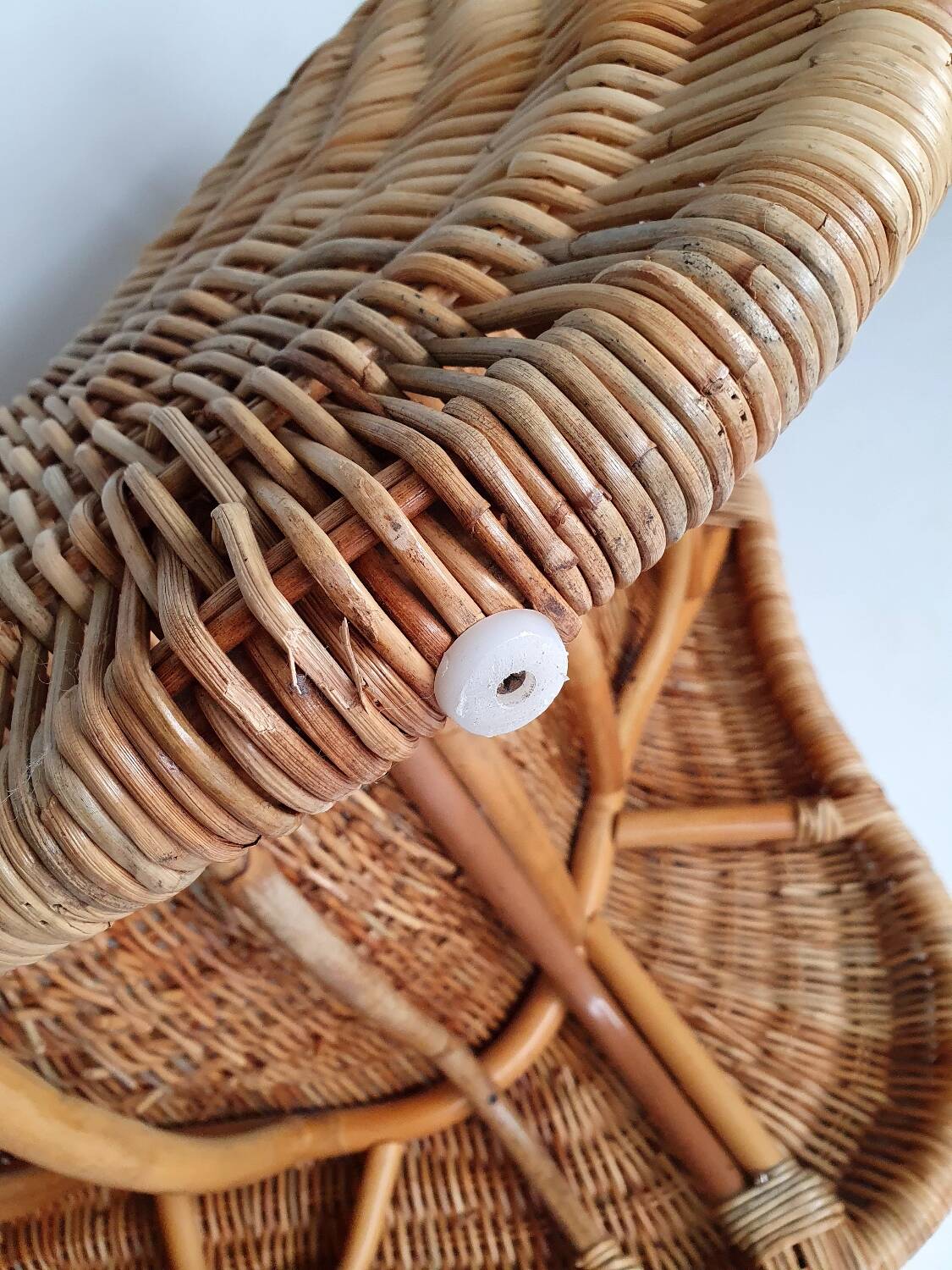 Karlskrona rattan lounge chair by Karl Malmvall for Ikea