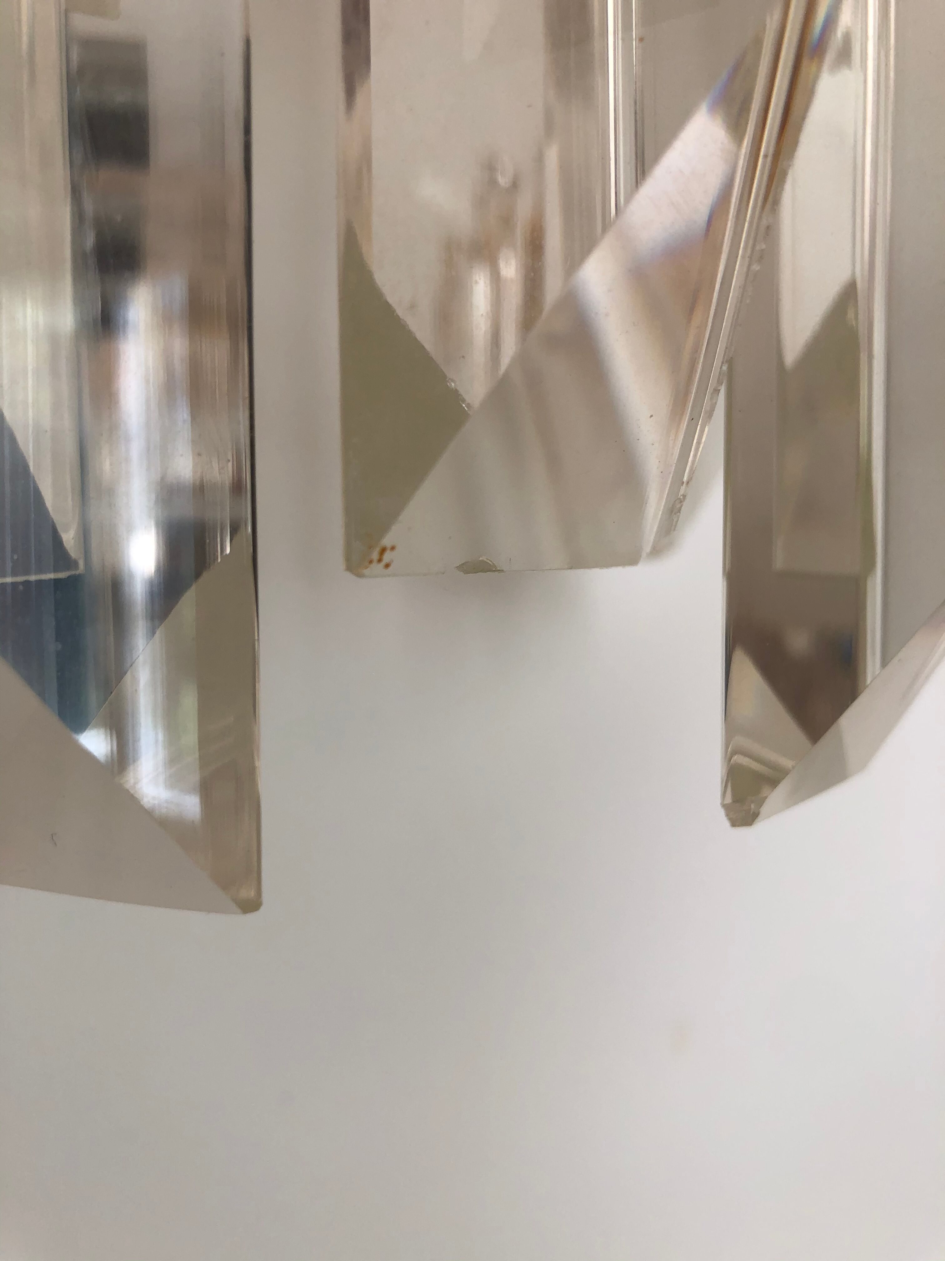 Venini sconce large iridescent glass model