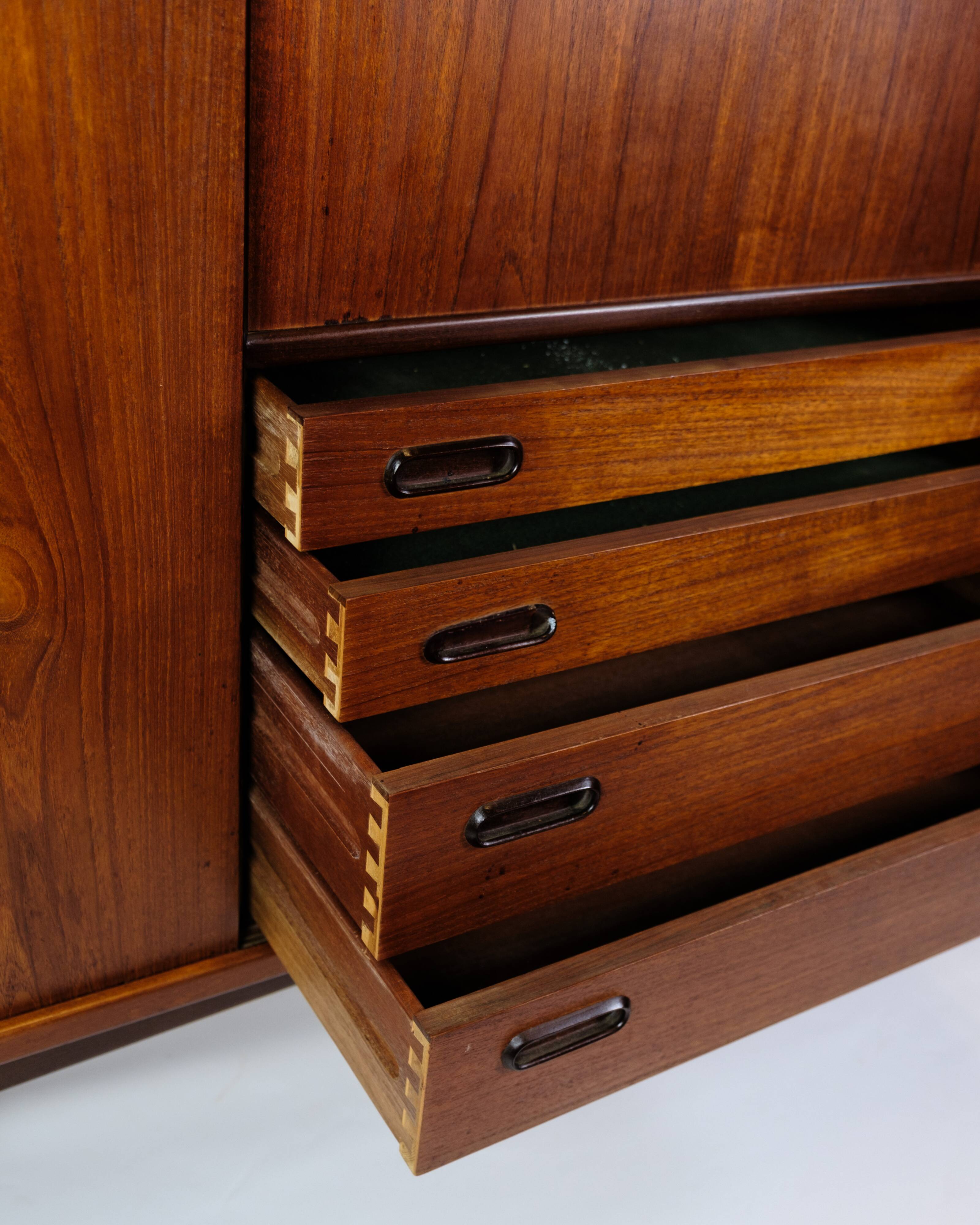 Sideboard Made In Rosewood By Harry Østergaard For Randers Furninture From 1950s