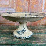 Gien bird-decorated footed cup