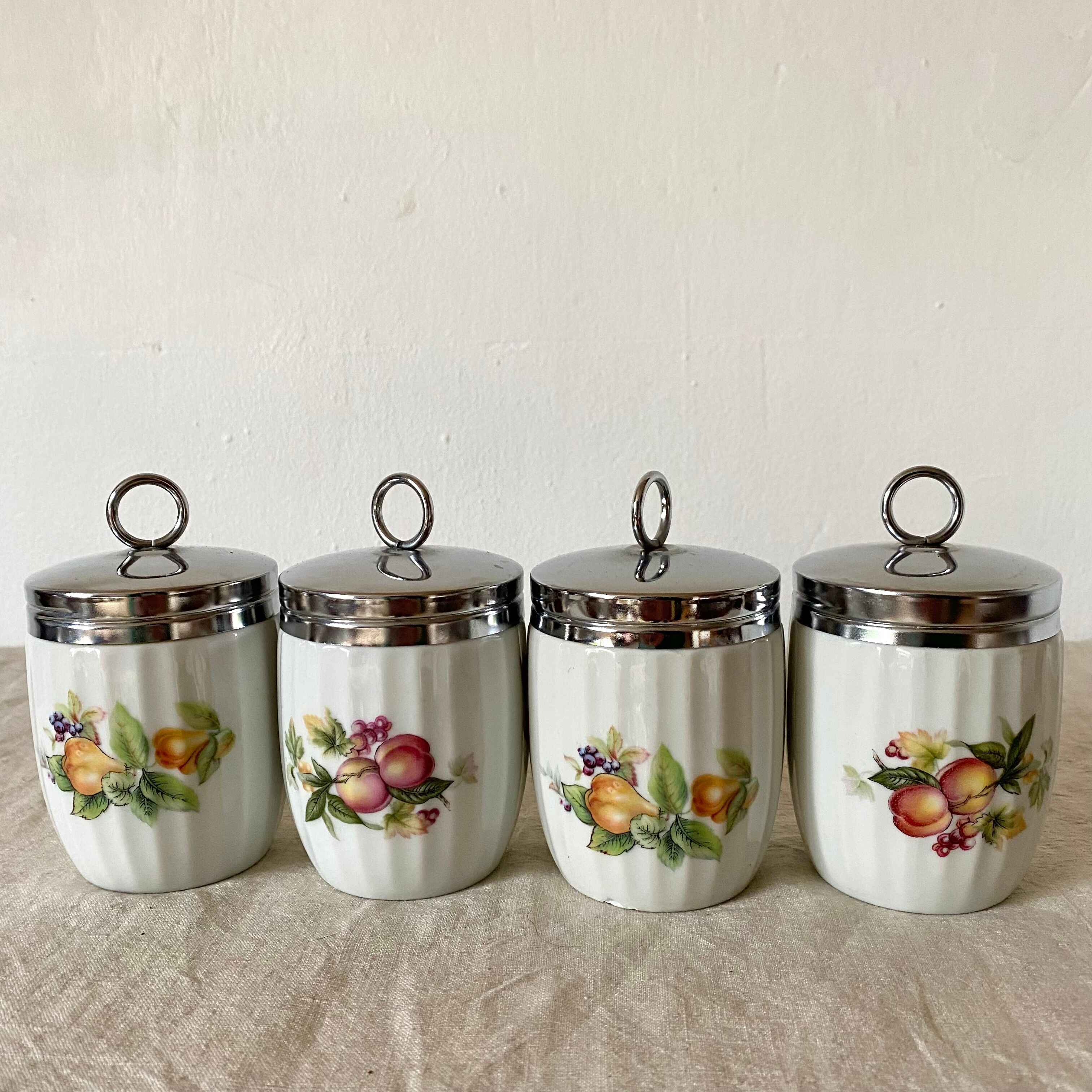 English porcelain pots windsor cooked-eggs