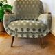 Fauteuil cocktail vintage bleu clair / fauteuil / fauteuil une place