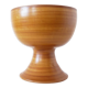 Ceramic cup imitation wood 1970