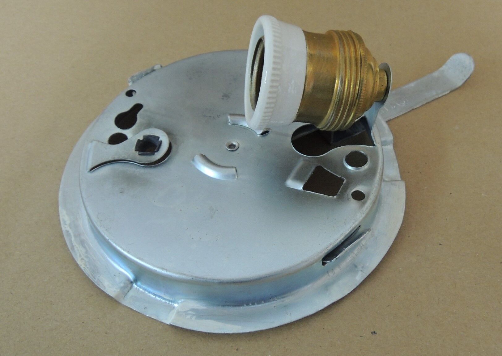 Vintage opaline ceiling light