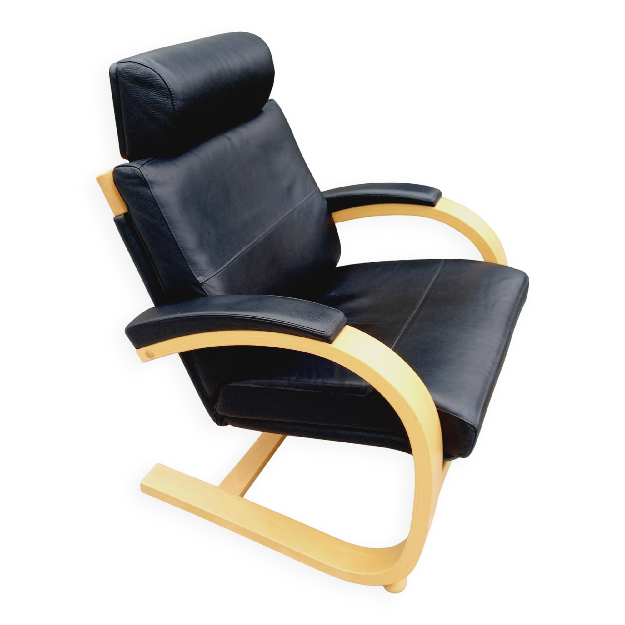 Fauteuil scandinave NELO années 70