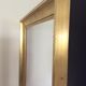 Gold-s length contemporary empty frame: 52x37 cm- total size: 60x45.5cm- Pr -3.5cm-
