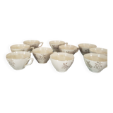 Tasses à café en porcelaine