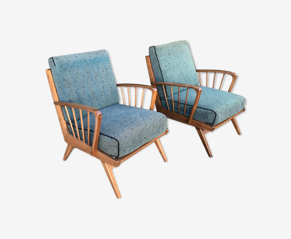 Pair of restored cocktail chairs