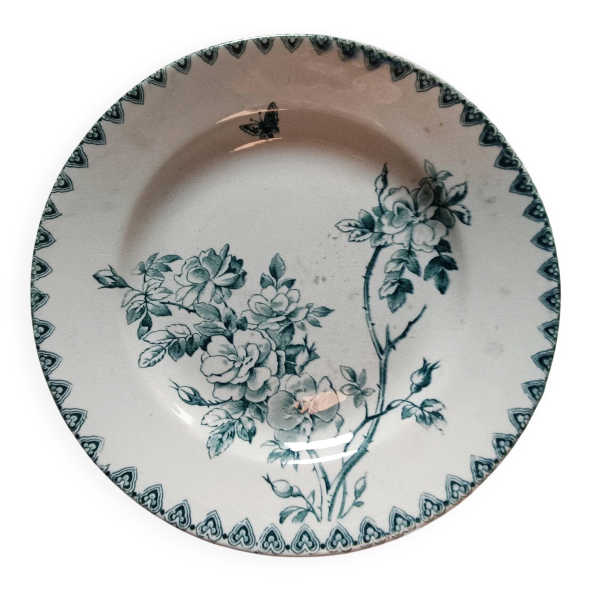 Antique plate
