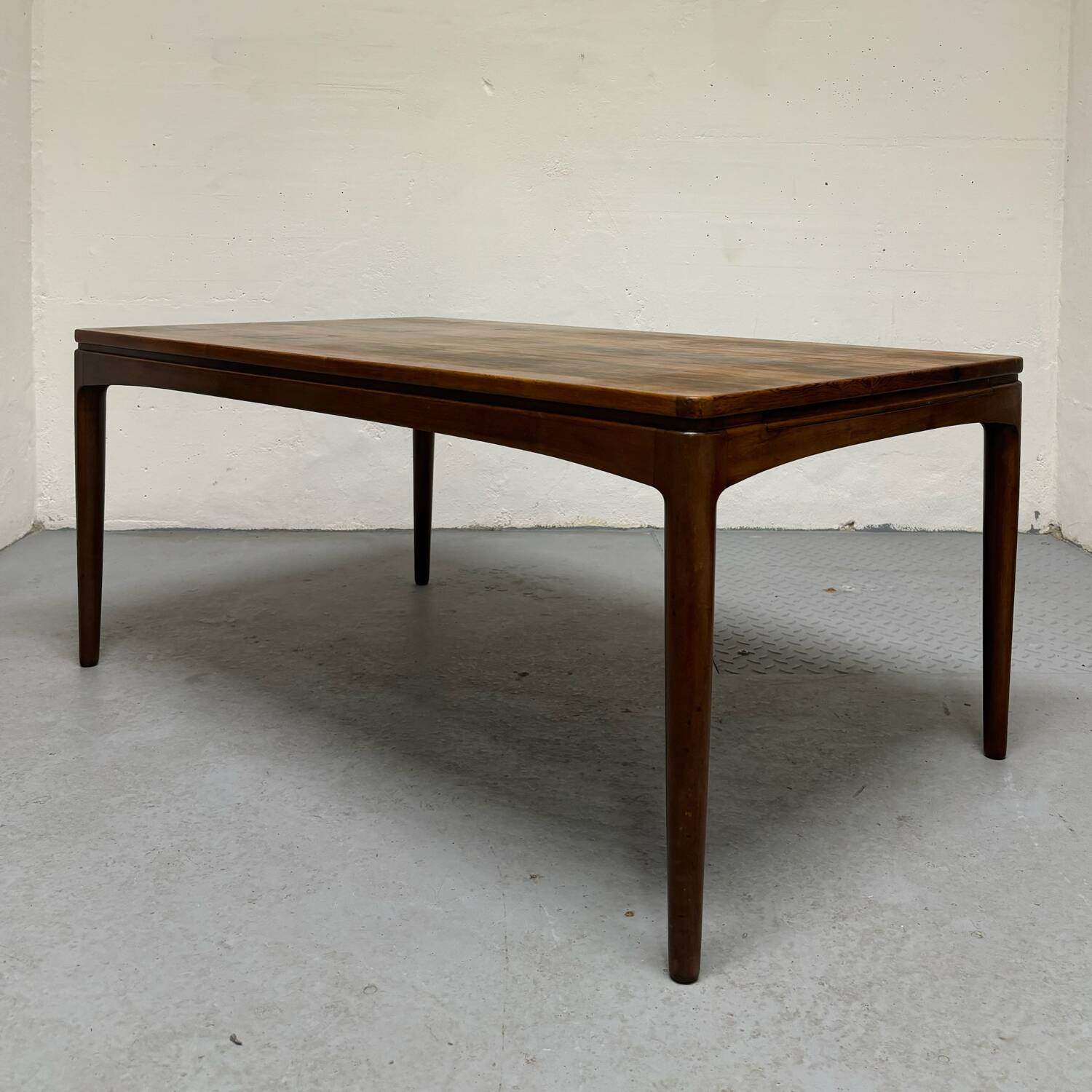 Table basse Mid-Century par HW Klein palissandre années 60