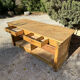 Meuble comptoir caisse