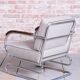 Bauhaus Double Suspension Chair in Oak by Halabala for Up Zavody, Czech, 1930s