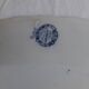 Large late 19th century English dish Tunstall W. ADAMS & Co 'Gloria'