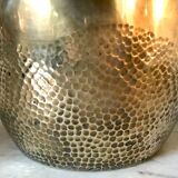 Vintage brass pot cover