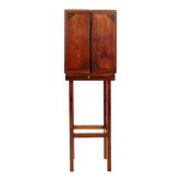 Meuble bar contemporain en bois