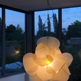 Enrico Botta Fiberglass Ceiling Lamp for Sundown, 1968