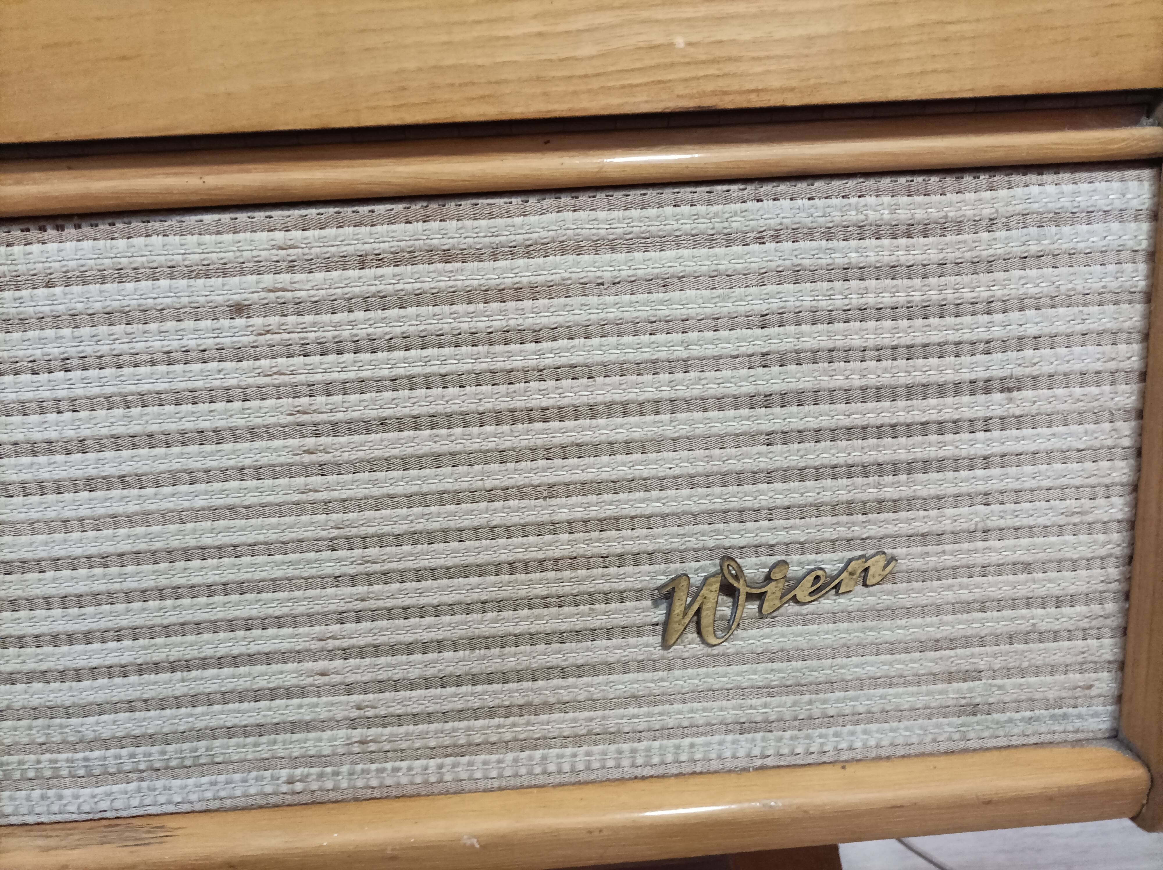 Radio/disc cabinet Telefunken Wien 2183