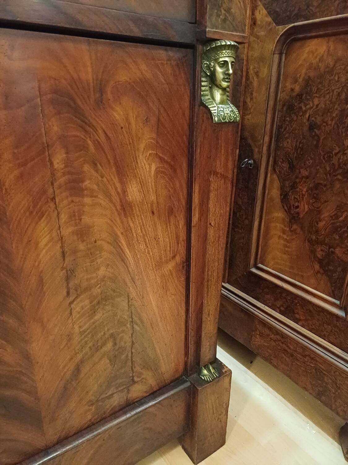 Empire period furniture, returned from Egypt in its original 19th-century condition