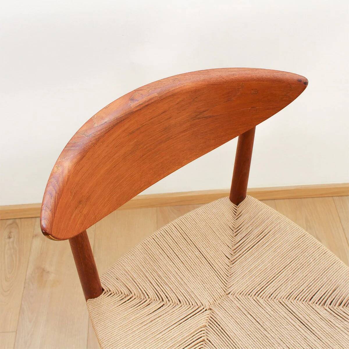 Ensemble de 2 chaises en teck par Peter Hvidt et Orla-Molgaard Nielsen