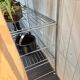 Vintage wire shelf