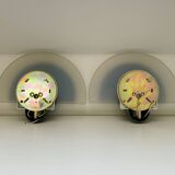 Pair of “diva” wall lights by Ezio Didone for Arteluce
