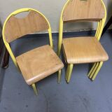 School Chairs Vintage Style