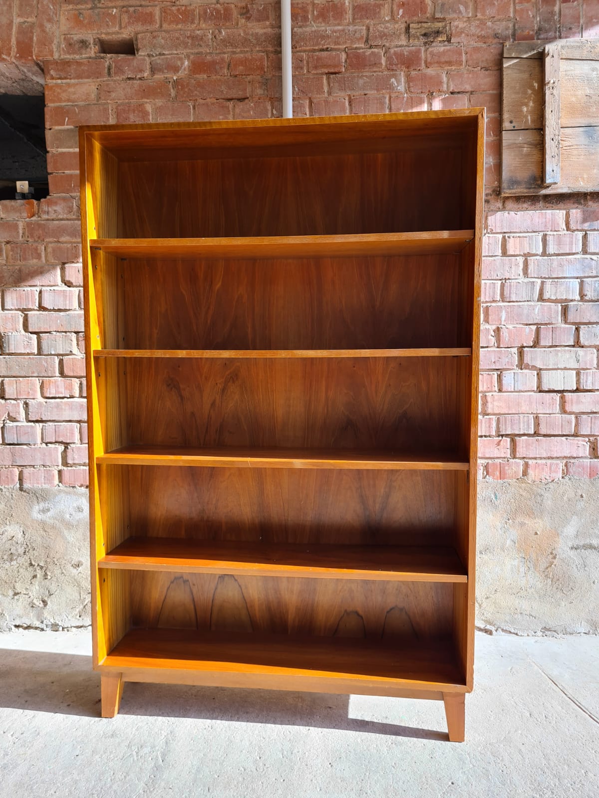 Vintage bookcase foot compass